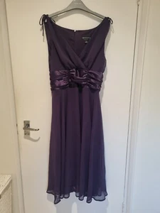Purple occasion dress size 12 - Picture 1 of 7
