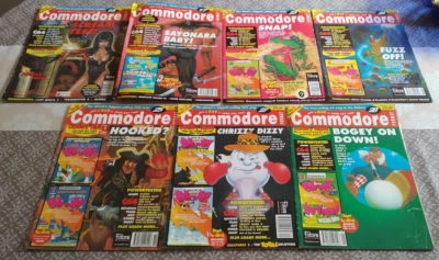Commodore Format Magazine Lot of 7 Bundle C64 Issues 15 17 23 24 25 27 28☃️🎁 - Image 1 of 4
