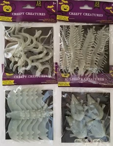 Halloween Creepy Creatures Bats, Rats, Snakes & Centipedes Glow in Dark Select - Picture 1 of 5
