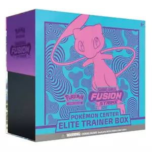 Pokemon TCG: Sword & Shield-Fusion Strike Pokémon Center Elite Trainer Box - Picture 1 of 9