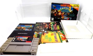 Snes Donkey Kong Country 3 con Manual y Estuche CIB Completo Auténtico Super Nes - Imagen 1 de 14