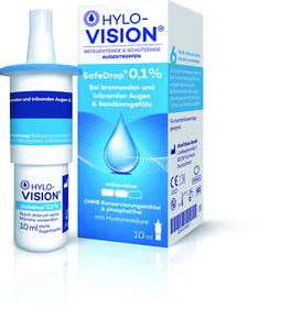 Hylo-Vision SafeDrop 0,1 % 10 ml PZN 05730217 katharinenapo - Bild 1 von 1