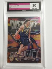 2021-22 Prizm  Chris Duarte #17 Rookie Card Instant Impact Gem Mint