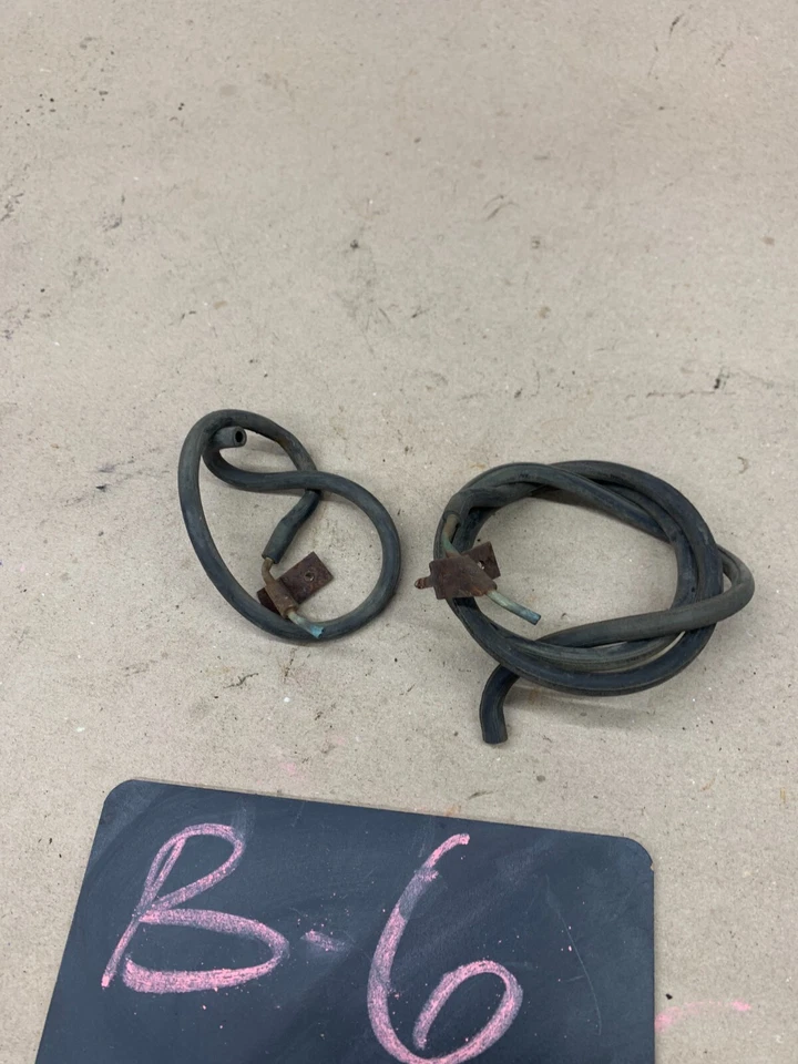 1973 1987? CHEVROLET GMC TRUCK C10 K10 WIPER SQUIRTERS HOSES CONNECTORS OEM USED - Image 1 of 4