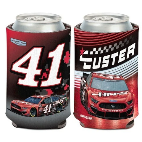 Cole Custer 2020 Wincraft #41 Haas Automation 12oz Can Coolie FREE SHIP! Cover