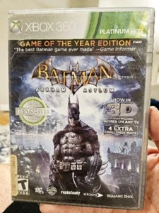 Batman: Arkham Asylum -- Game of the Year Edition (Microsoft Xbox 360, 2010) CIB - Picture 1 of 6