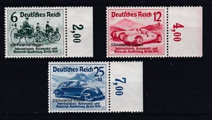1939 Nürburgring Rennen mit Seitenrand Postfrisch ** 695 - 697 € 300,-- - Picture 1 of 3