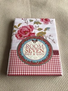 Room Seven Mohnblumen rot Einzel Bettwäscheset Baumwolle Perkal NEU - Bild 1 von 5