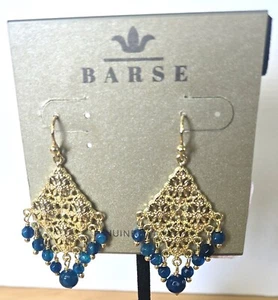Barse Genuine Agate Earrings MSRP $78 - Picture 1 of 1