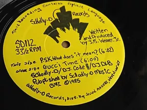 SCHOOLLY D - P.S.K. WAS BEDEUTET ES 12" RE US EX - Bild 1 von 5