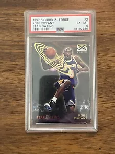 1997 Skybox Z-Force Kobe Bryant Star Gazing SP PSA PSA 6 RARE Low Pop - Picture 1 of 2
