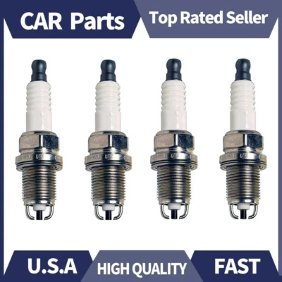 4x Fits 1998 1999 Toyota Corolla DENSO Spark Plugs - Image 1 of 3