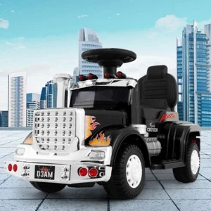 Kids Electric Ride-On Truck With Lights And Sound Children Battery Toy Cars - Picture 1 of 7