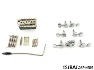 PRS SE Custom 24-08 BRIDGE & TUNERS HARDWARE SET PRS Upgrades, Nickel - Picture 1 of 1