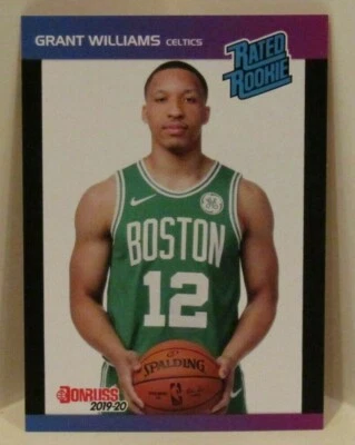 Grant Williams 2019-20 Panini Instant 1989 Donruss Rated ROOKIE Retro #19 SP - Image 1 of 2