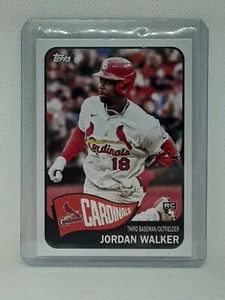 Jordan Walker 2023 Topps Archives - #154 (1965) - St. Louis Cardinals - Picture 1 of 2