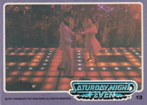 1977 SATURDAY NIGHT FEVER SINGLE TRADING CARD # 13 PACK FRESH