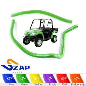 Fits For 2008 Arctic Cat650 4x4 H1 Automatic Radiator Silicone Hose Green - Picture 1 of 9