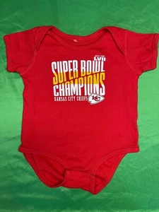 NFL Kansas City Chiefs Super Bowl LVII Champions Bodysuit/Vest 24 Months - Picture 1 of 3