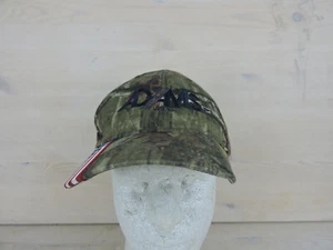 Adams ValvesTrucker Hat BaseBall Cap Camo Green US Flag on Brim Buckle Strap - Picture 1 of 12