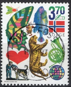 5516 Noruega 1997, NK 1313 SON Prestfoss 19 9 97 (BU) - Imagen 1 de 1