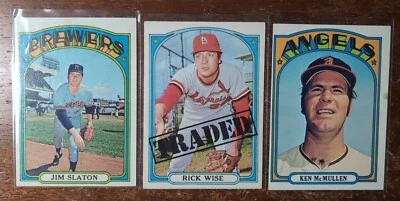 1972 Topps 601-787 Pick from drop down list - Image 1 of 4