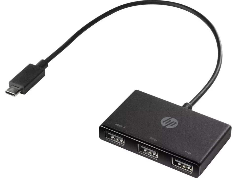 Hub HP USB-C a 3X USB Z6A00A hub USB multiporta MULTIPRESA SDOPPIATORE CIABATTA - Immagine 1 di 1