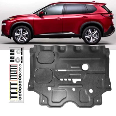 For Nissan Rogue 2022-2023 Under Engine Splash Guards Front Engine Mud Flaps - Image 1 of 4