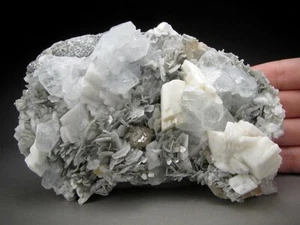 Aquamarine Albite and Scheelite Pingwu County China - Picture 1 of 10