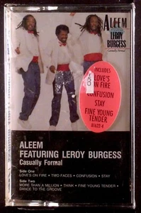 Aleem feat Leroy Burgess - lässig formelle KASSETTE FUNK SOUL USA VERSIEGELT OOP - Bild 1 von 2