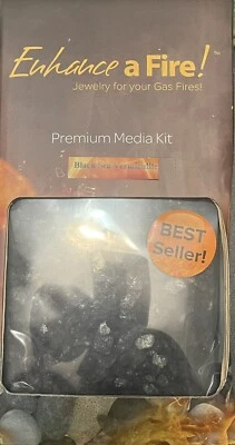 Vermiculita de diseño para chimeneas de gas y troncos de gas Foto 1 de 3