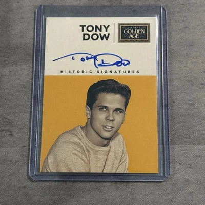2014 Panini Golden Age Tony Dow Historic Signatures Auto #TDW Leave It To Beaver - Image 1 of 2