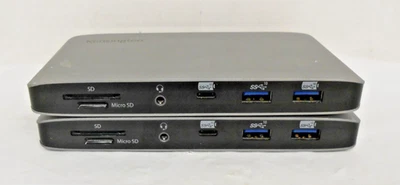 Estación de Acoplamiento Kensington Thunderbolt 3 USB C 60W SD2500T LOTE DE 2 DOCK SOLAMENTE Foto 1 de 3