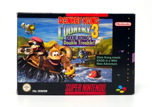Donkey Kong Country 3 Super Nintendo SNES UKV - Picture 1 of 13