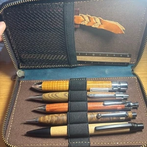 Mechanical Pencil Workshop Wedge Craft AHBK Handmade Marvelous Wood Timeline - Picture 1 of 3