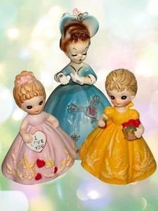 Vtg George Good & Cherchez La Femme Figurines Lot of 3 Japan 1970s - Picture 1 of 10