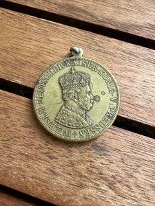 Orden: Brandenburg-Preußen Tragbare Bronzemedaille 1887 Wilhelm I. 1861-1888 - Bild 1 von 2