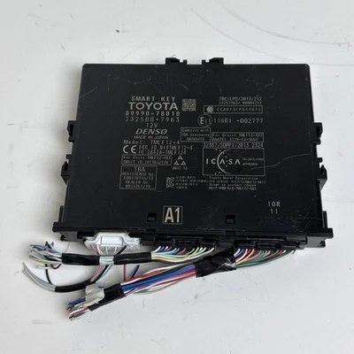 2015 LEXUS NX300 SMART KEYLESS ENTRY RECEIVER MODULE UNIT 89990-78010 OEM - Image 1 of 4
