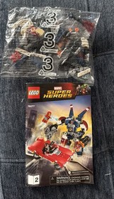 LEGO Marvel: Iron Man: Detroit Steel Strikes (76077) - Bag #3& Manual Only