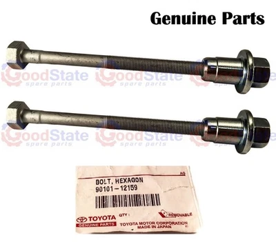 Genuine Hilux LN190 LN172 LN171 LN170 LN167 Front Torsion Bar Anchor Bolt x2 - Image 1 of 4