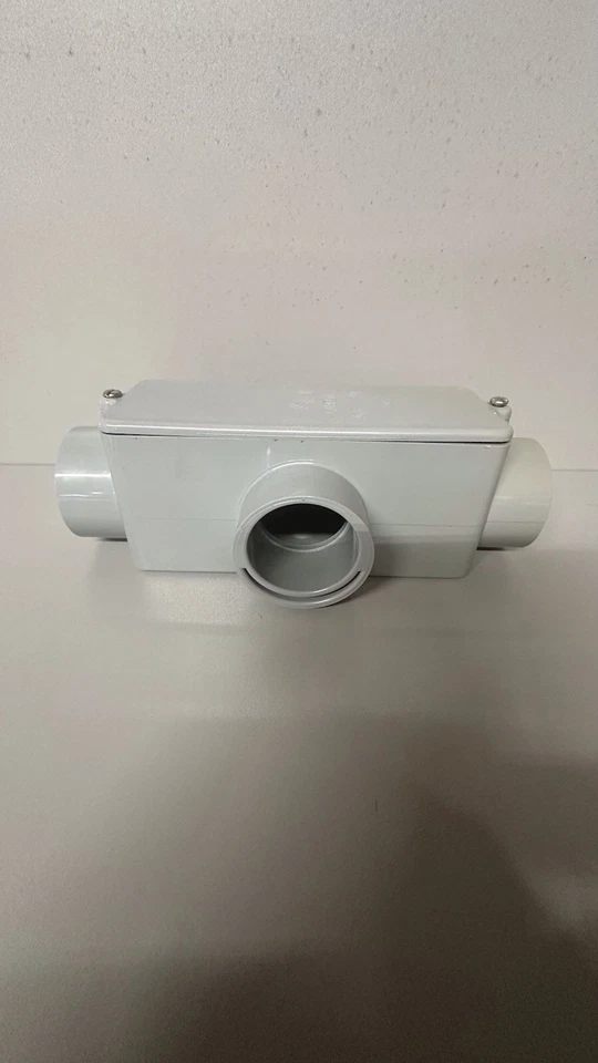 KRALOY 1 1/4 Inch PVC Electrical Conduit Tee