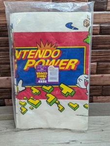 Nintendo Power Reed Paper 52" x 96" Table Cloth 1990 Super Mario Bros 3 - Picture 1 of 14