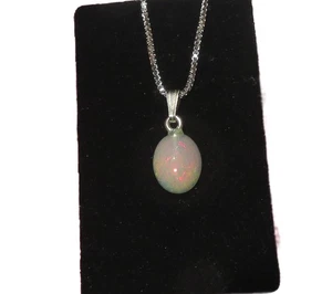 Edel Opal Cabochon Anhänger 925 Silber Nr. 4810 - Bild 1 von 1