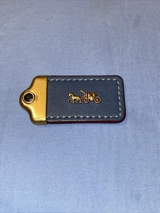 Original Kutsche 1941 blaues Pferd und Kutsche Anhänger Hängeetikett ohne Kette - Bild 1 von 4