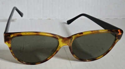 Anne Klein Honey Tortoise Sunglasses, Hand Painted, FRAME ONLY - Image 1 of 4