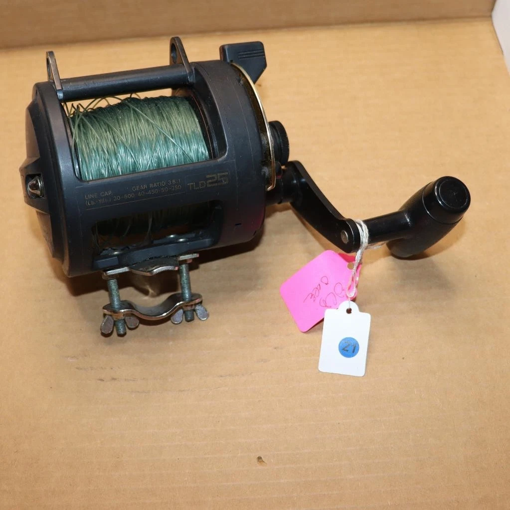 リール TLD25 Shimano TLD 25 Saltwater Conventional Fishing Reel Lever