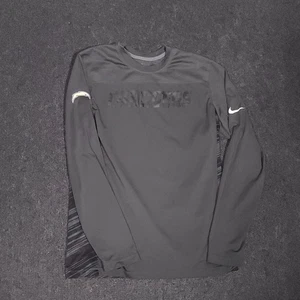 Nike Los Angeles Chargers Dri-Fit Shirt Mens Medium Gray Long Sleeve Performance - Picture 1 of 17