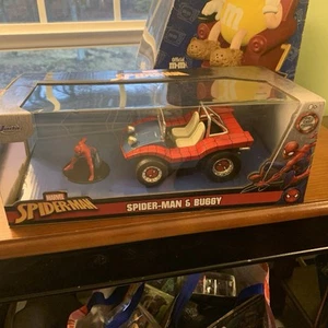 Jada Diecast Marvel Spider-man - Spider-man and Buggy - 1:24 Scale Collection - Picture 1 of 11