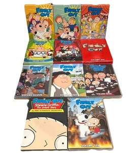 Family Guy Season 1-10 DVD & Stewie Griffin Untold Story (Good Condition) - Picture 1 of 10