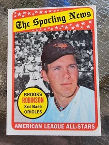 1969 Topps Baseball #421 Brooks Robinson All-Star Baltimore Orioles VG/EX - Bild 1 von 2